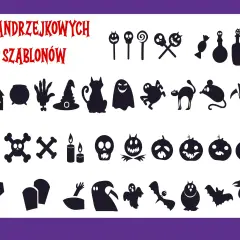 37 szablonów na Andrzejki do przedszkola: straszne domy, dynie, duchy, koty, nietoperze i inne.