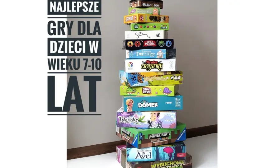 Gry 7+ - Jak wybrać najlepszą dla dziecka? Poradnik