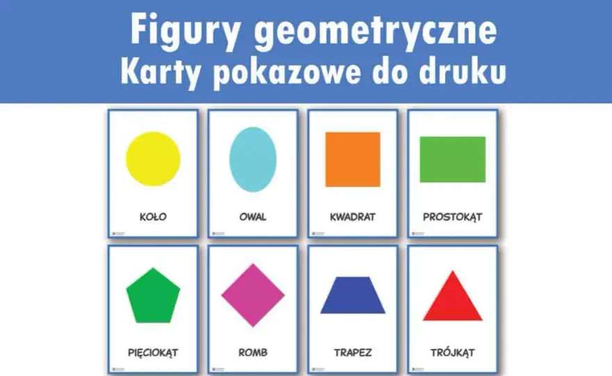 Figury geometryczne w przedszkolu - Skuteczne metody i karty pracy
