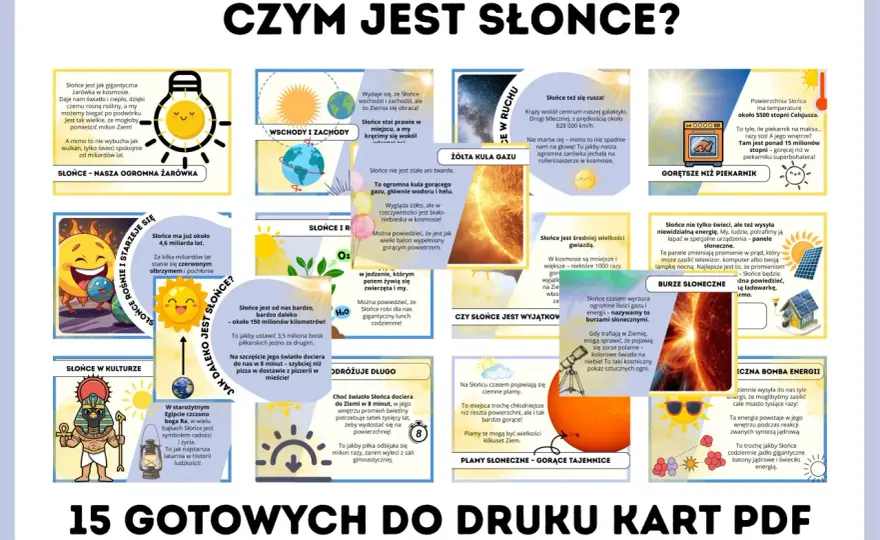 Słońce do druku - jak wybrać i wykorzystać? Poradnik!