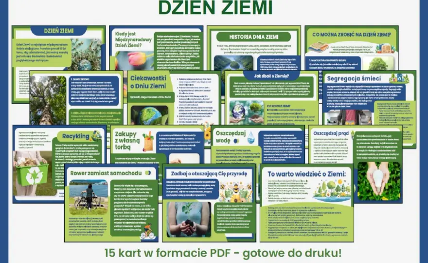 Gazetka na Dzień Ziemi - Jak zrobić prostą i skuteczną?