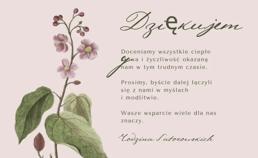 Szablon podziękowania do druku - Jak zrobić idealny?