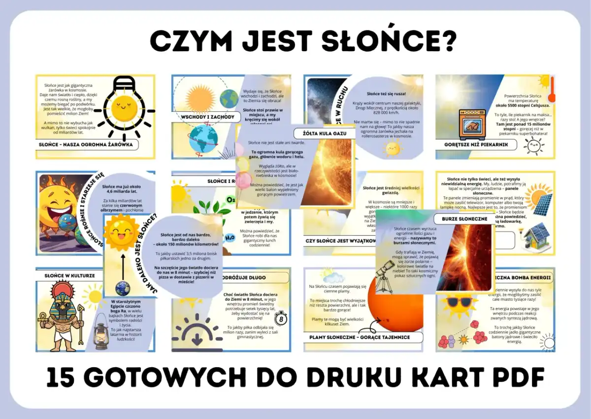 Słońce do druku - jak wybrać i wykorzystać? Poradnik!